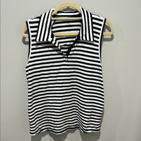 Striped Sleeveless Top - Picture 1 of 3